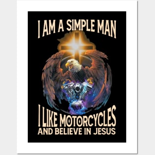 I am a Simple Man Posters and Art